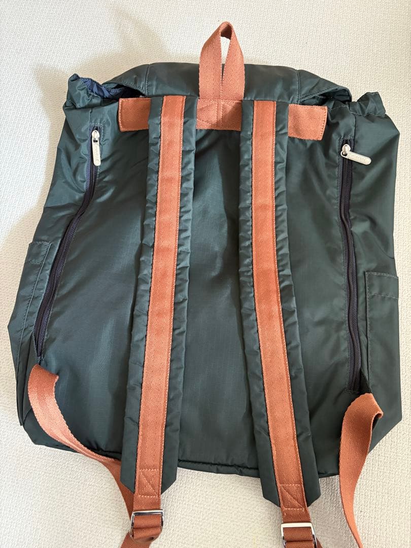 ダークグリーン ナイロンリュック