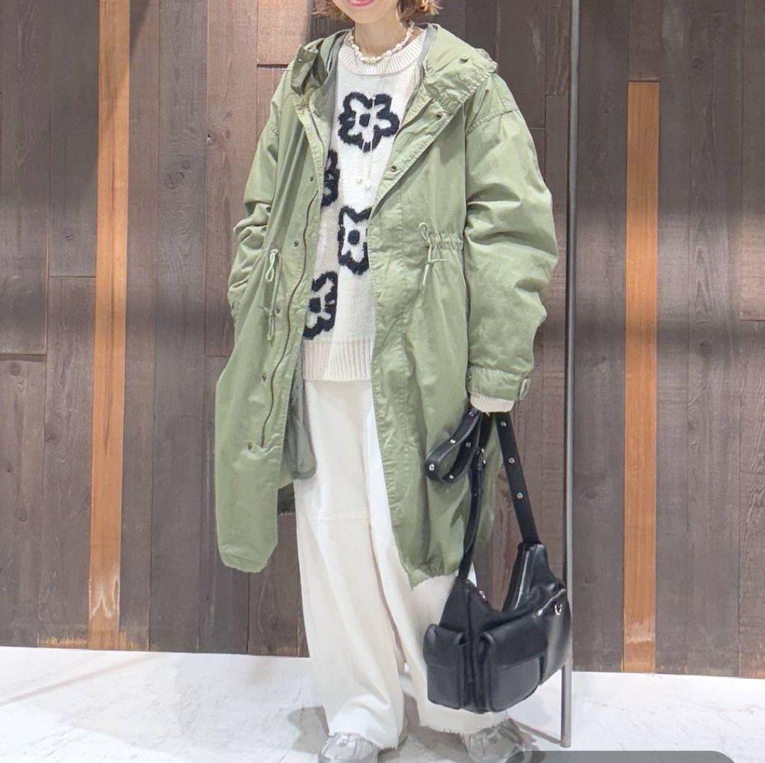 【新品】niko and… ライナーセットスタンドコート モッズコート M