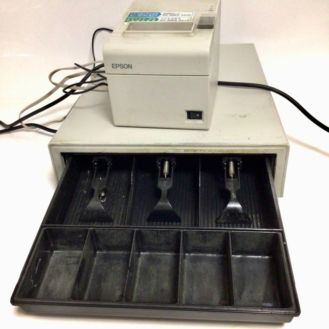 トム 　EPSON レジスタンド 4トレイ　キャッシュドロアー