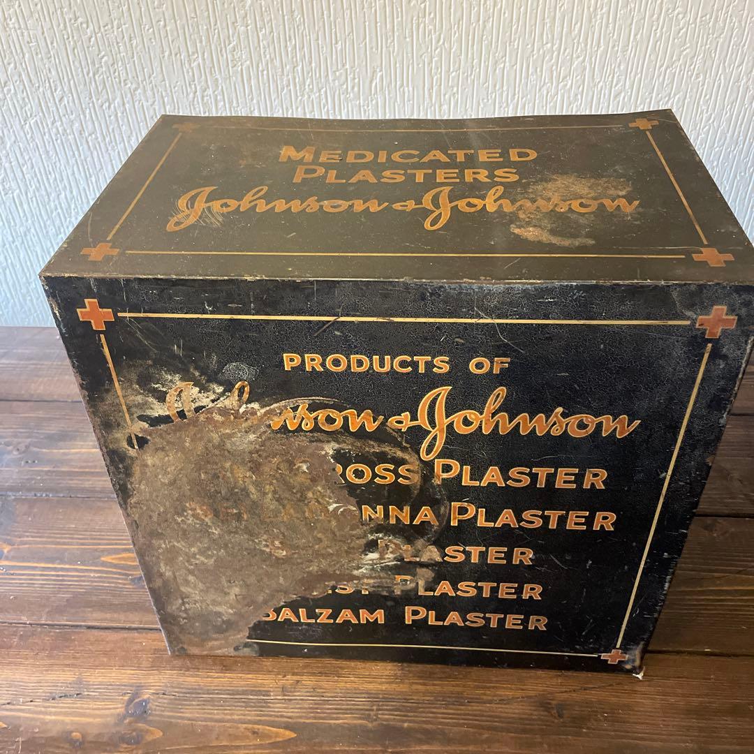 Johnson & Johnson キャビネット収納 アンティーク ビンテージ