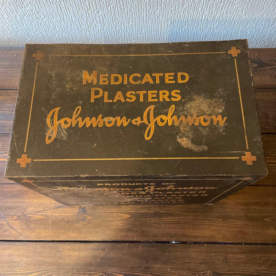 Johnson & Johnson キャビネット収納 アンティーク ビンテージ