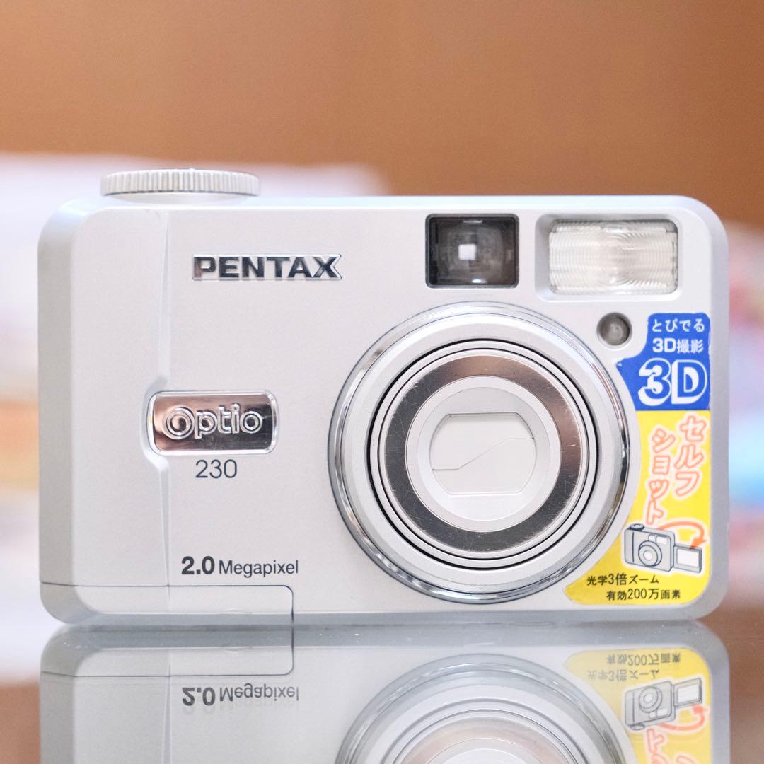 名機動作品 平成レトロ 自撮り Y2K CCD PENTAX OPTIO 230