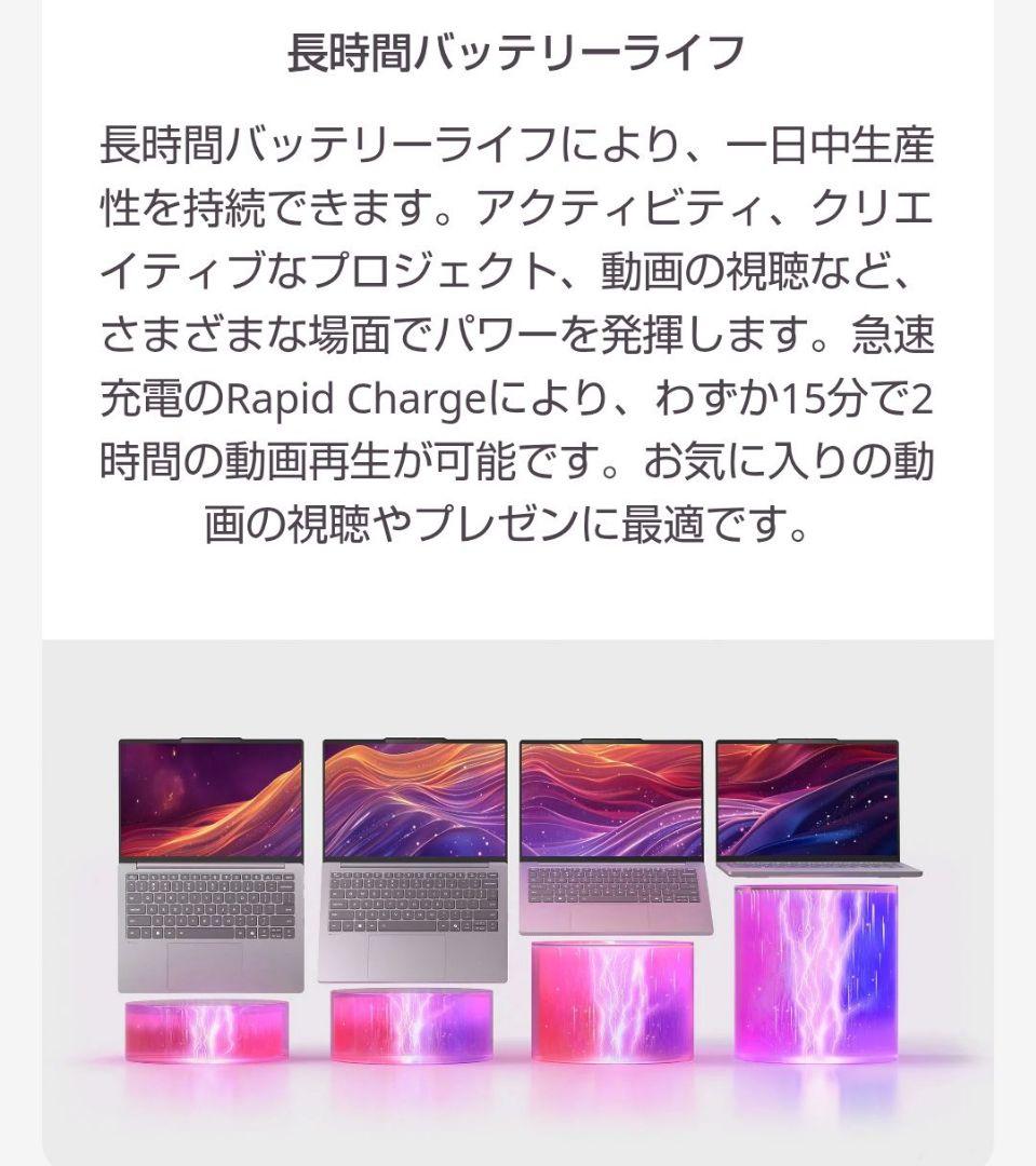 未使用 Lenovo■ RAM16GB SSD512 GB 1.15kg