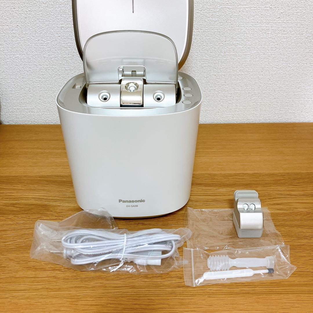 【美品】Panasonic スチーマーナノケア EH-SA0B