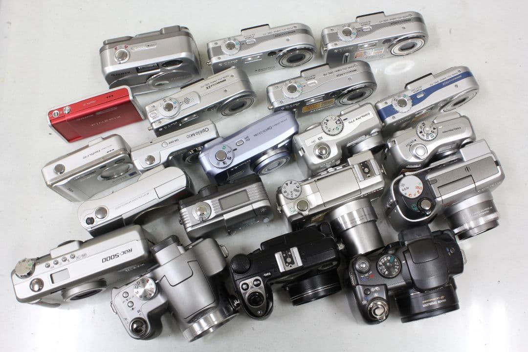 コンパクトデジタルカメラ 20台 まとめて ジャンク品