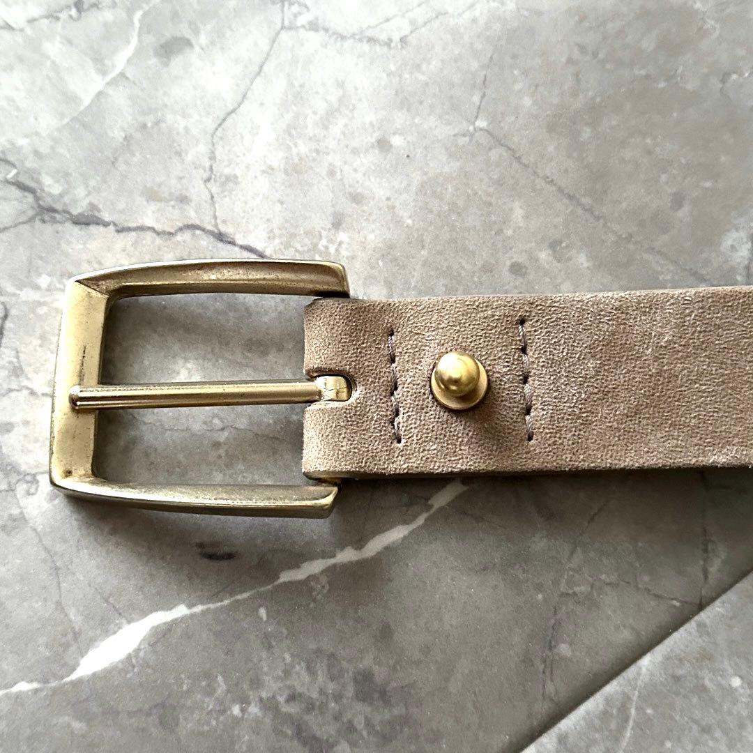 BRUNELLO CUCINELLI スエード レザーベルト サイズS イタリア