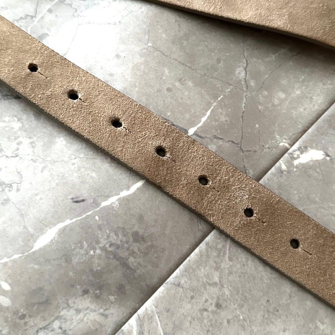 BRUNELLO CUCINELLI スエード レザーベルト サイズS イタリア