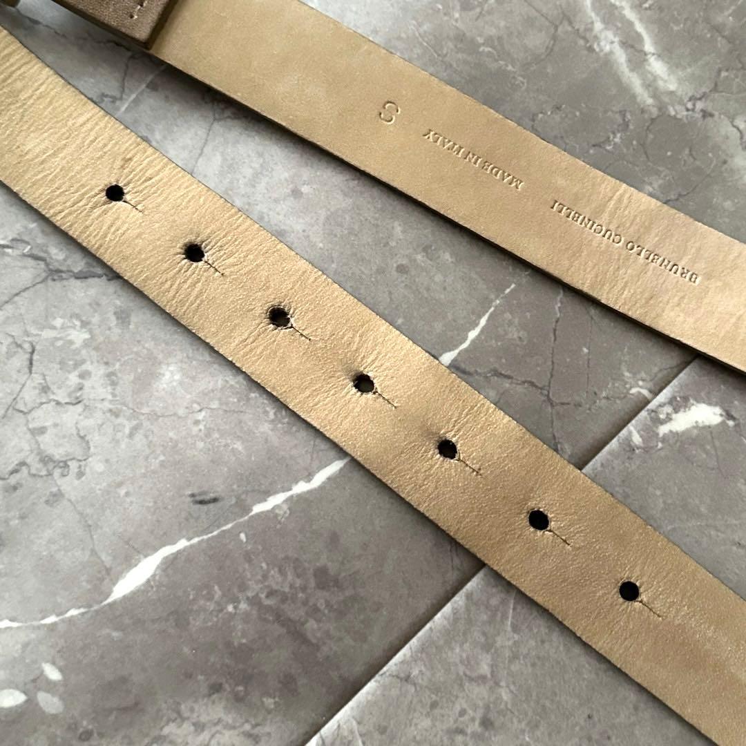 BRUNELLO CUCINELLI スエード レザーベルト サイズS イタリア