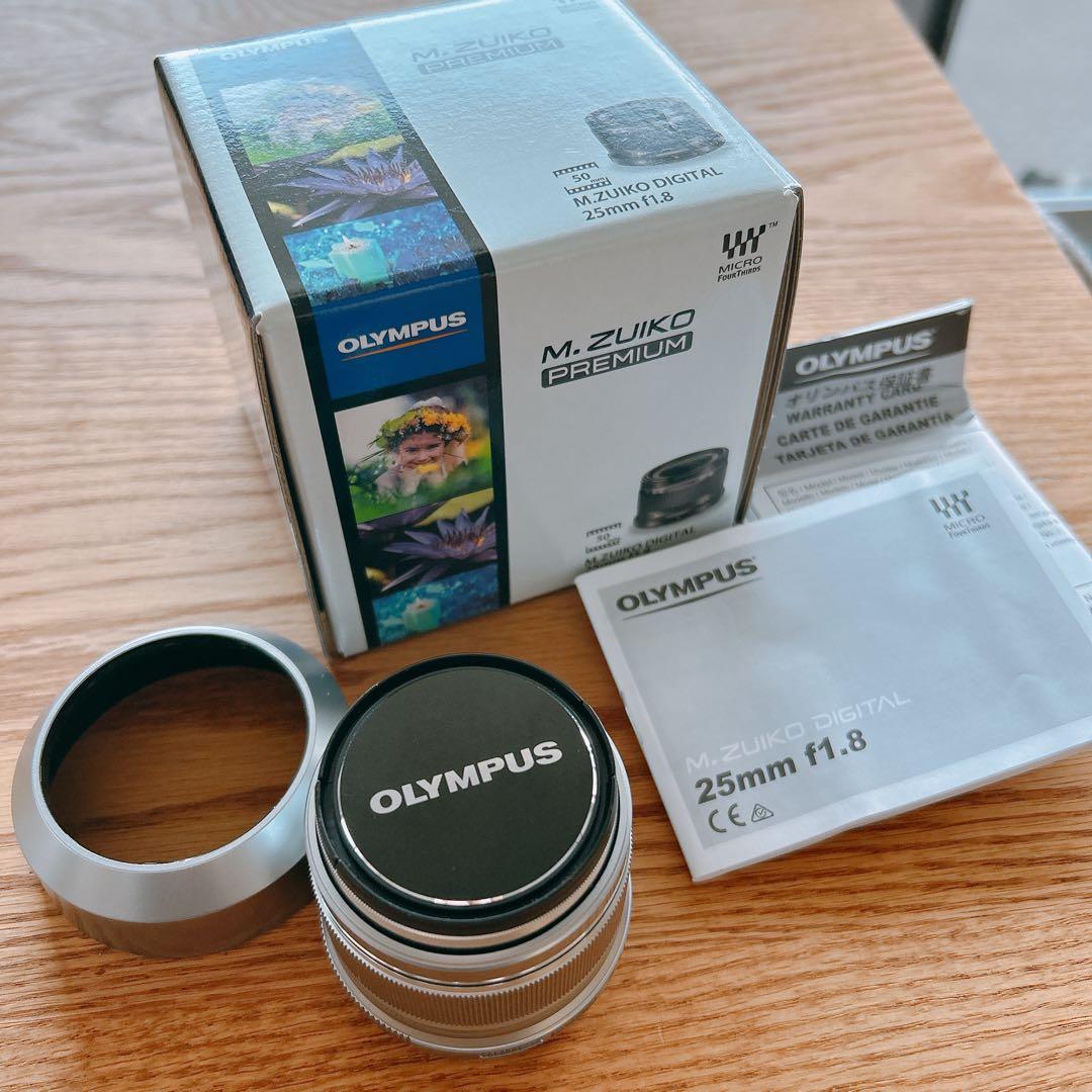 【フィルター付】OLYMPUS 単焦点レンズ M.ZUIKO 25mm F1.8