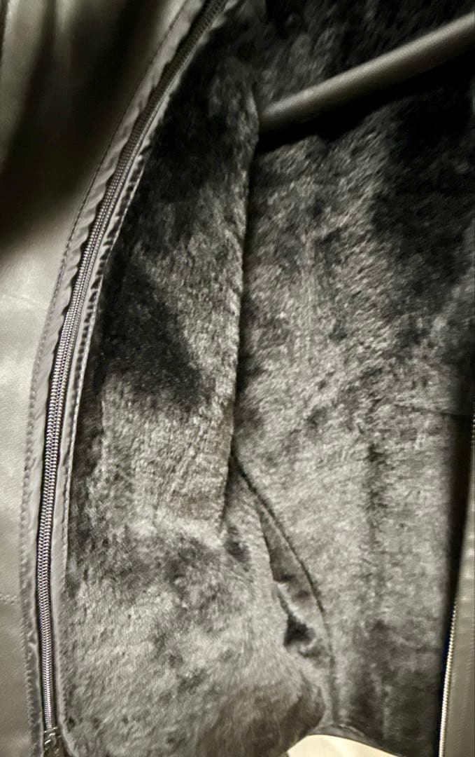 Schott 643 シングルライダース ブラック 44