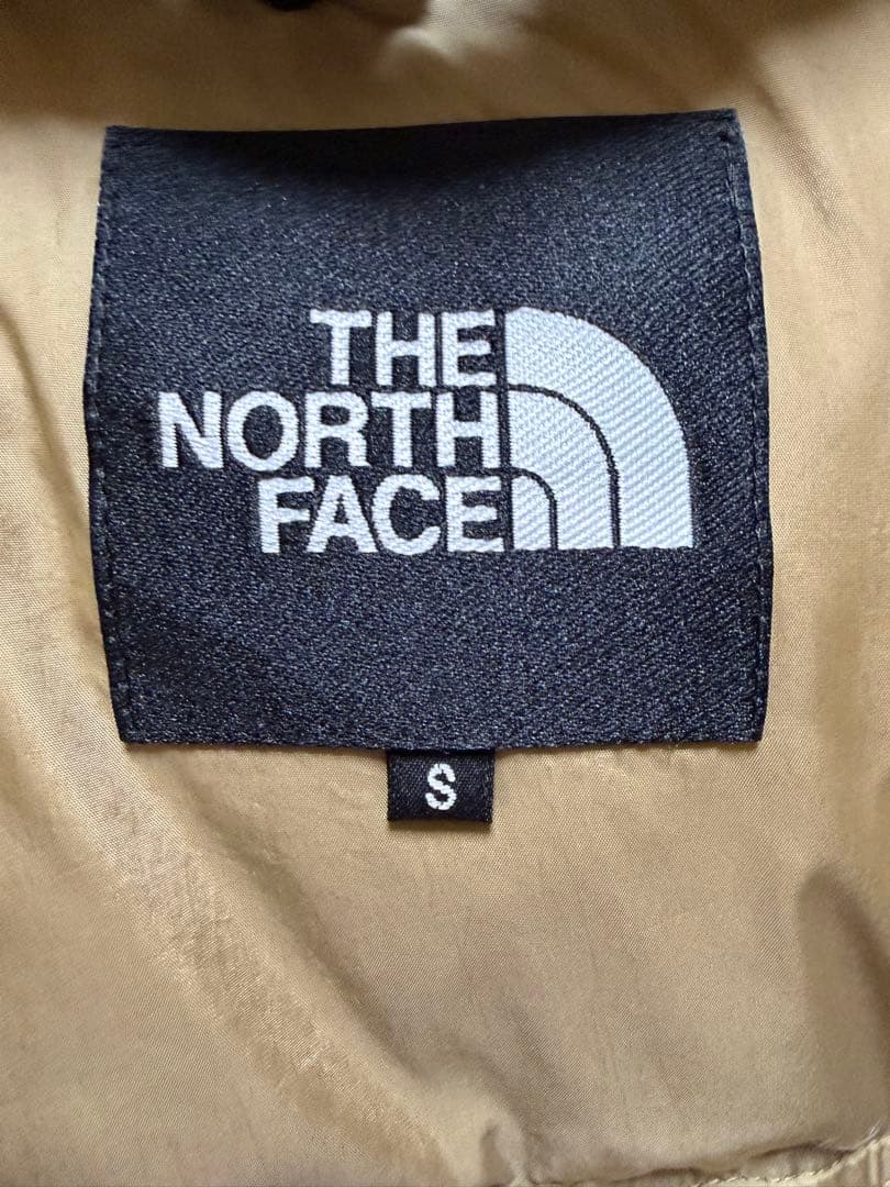 THE NORTH FACE ヌプシ ダウンジャケット S ベージュ