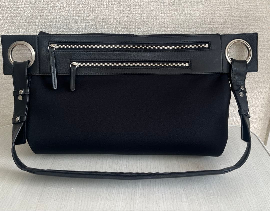 カワカワ kawa-kawa ハトメボディーバッグLサイズwet