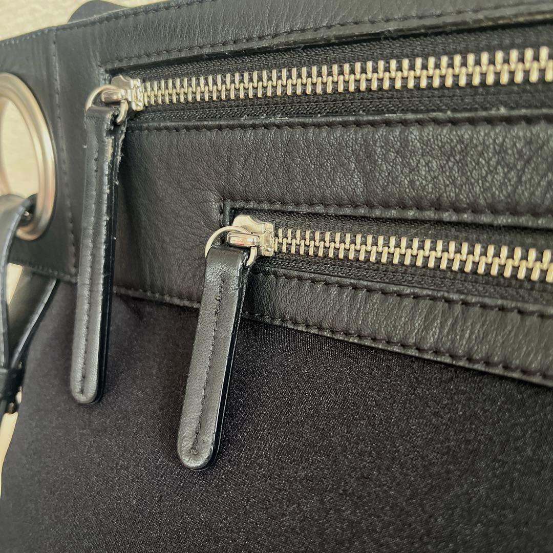 カワカワ kawa-kawa ハトメボディーバッグLサイズwet