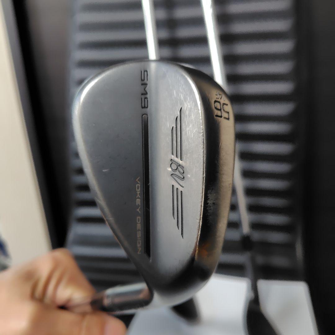 タイトリスト　ボーケイデザイン　SM9　BV105　ジェットブラック　3本