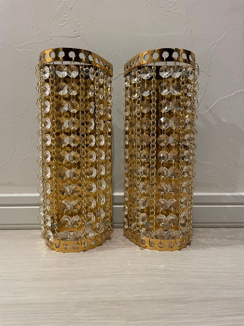 壁掛け丸型シャンデリア