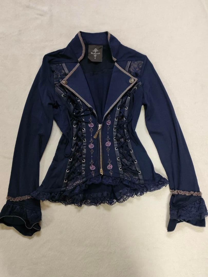 Ozz Croce ワンピース　ネイビージャケットドレス