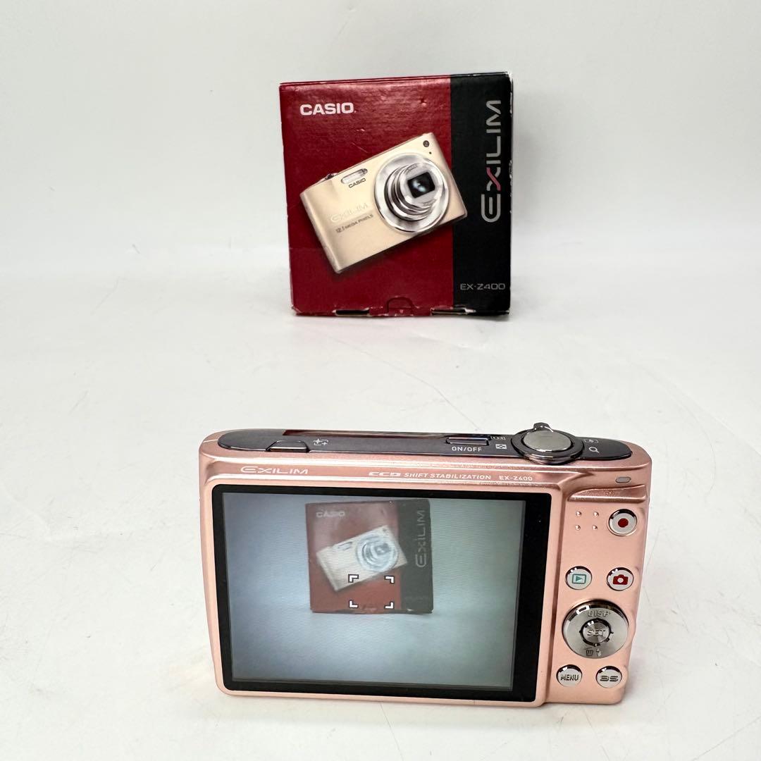 【極美品！・付属品完備】 CASIO カシオ EXILIM EX-Z400ピンク