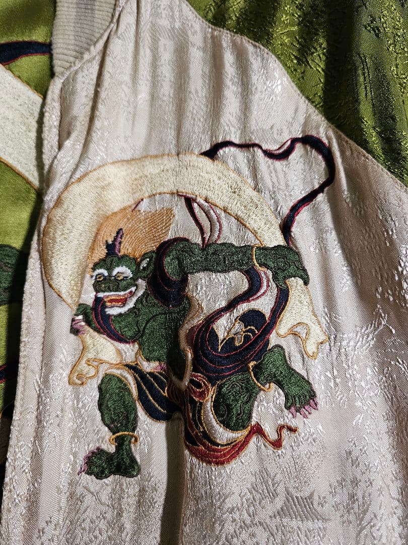 スカジャン 風神雷神　Lサイズ