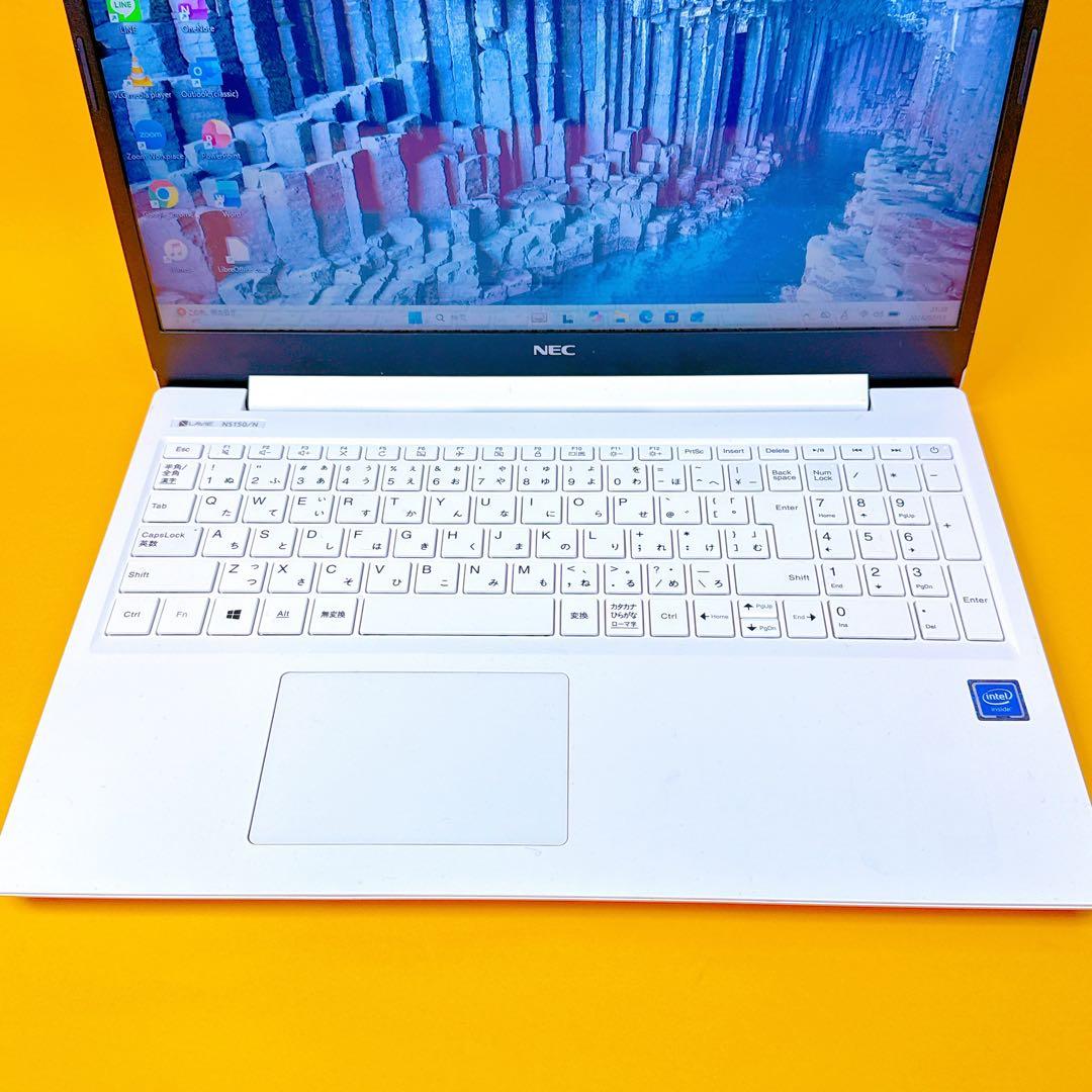 Word Excel⭐️高速SSD windows11ノートパソコン カメラ薄型