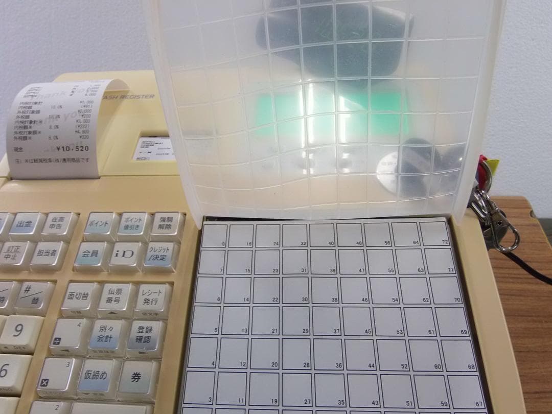 328飲食店向カシオ72タッチTK-2500レジスター軽減税率対応