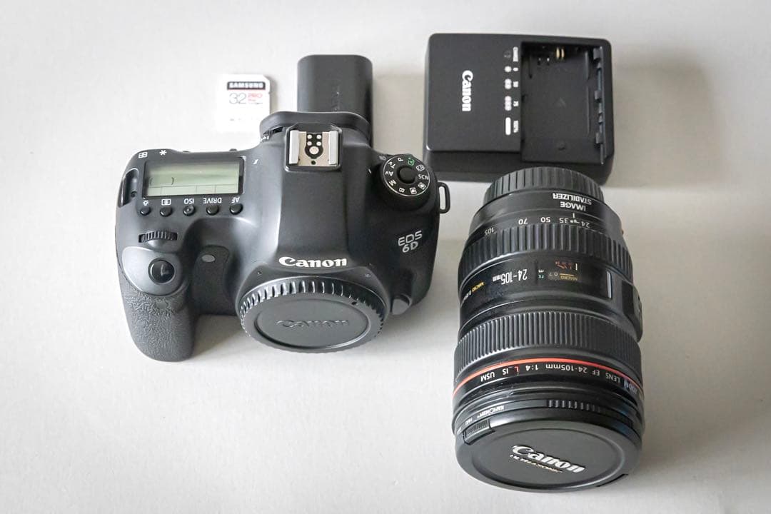 Canon EOS6D EF24-105mm F4L IS USMレンズキット
