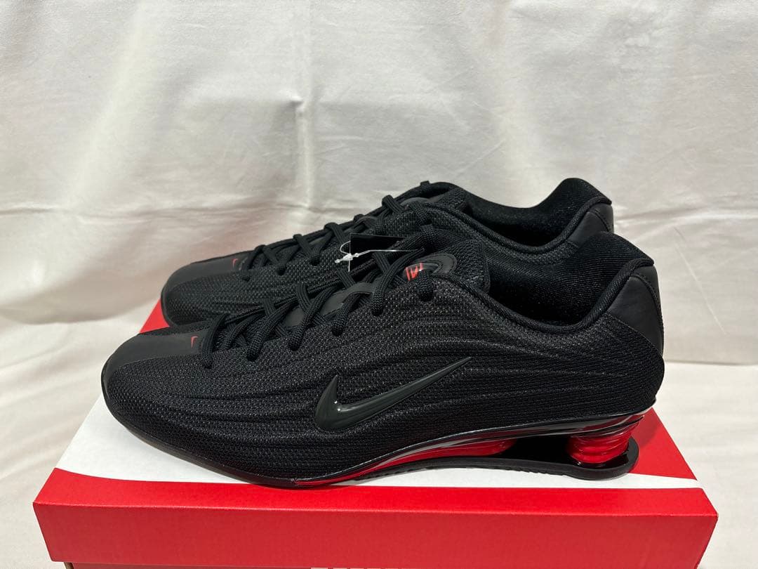 nike w shox z black red 28.5 ショックス ブラック