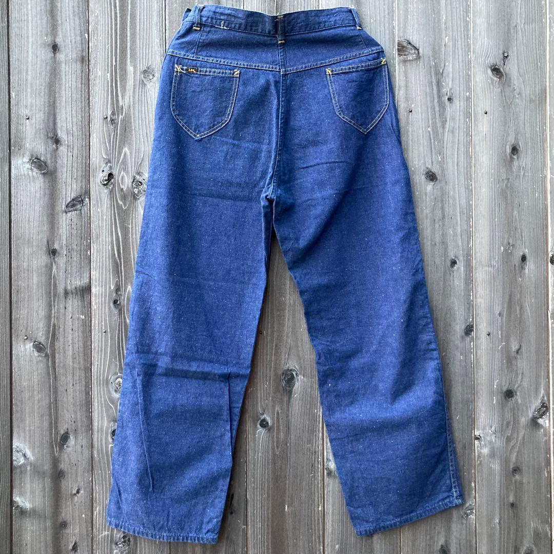 60s Lee ランチパンツ　デニム　ビンテージ　黒タグ