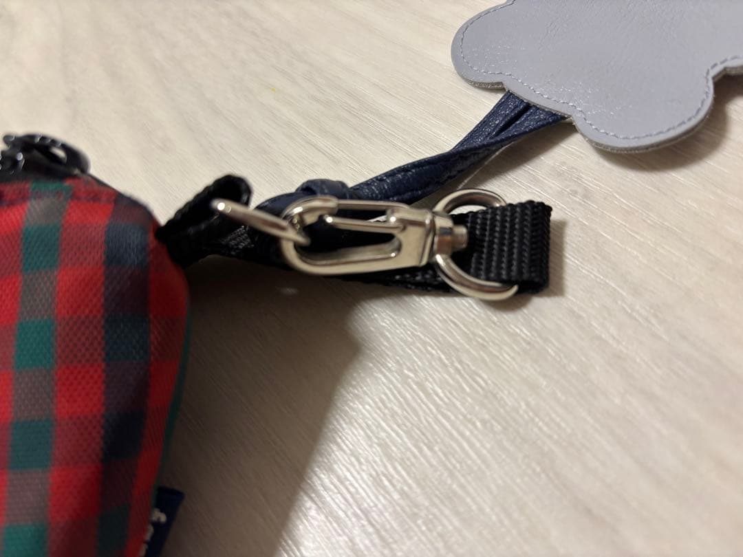 familiar 舟形ポシェット　赤　ファミリア