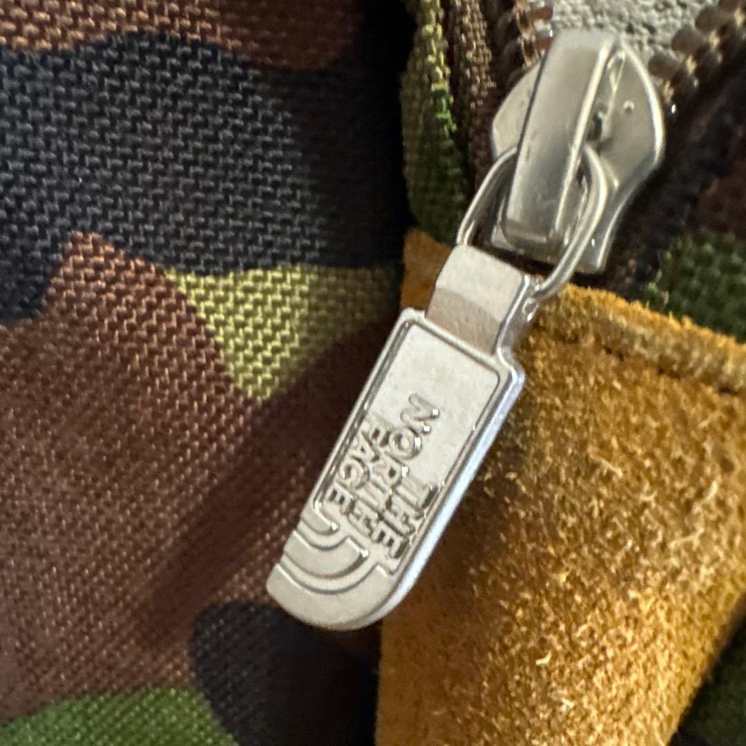 【THE NORTH FACE 迷彩 ほぼ日手帳ケース パープルレーベル】