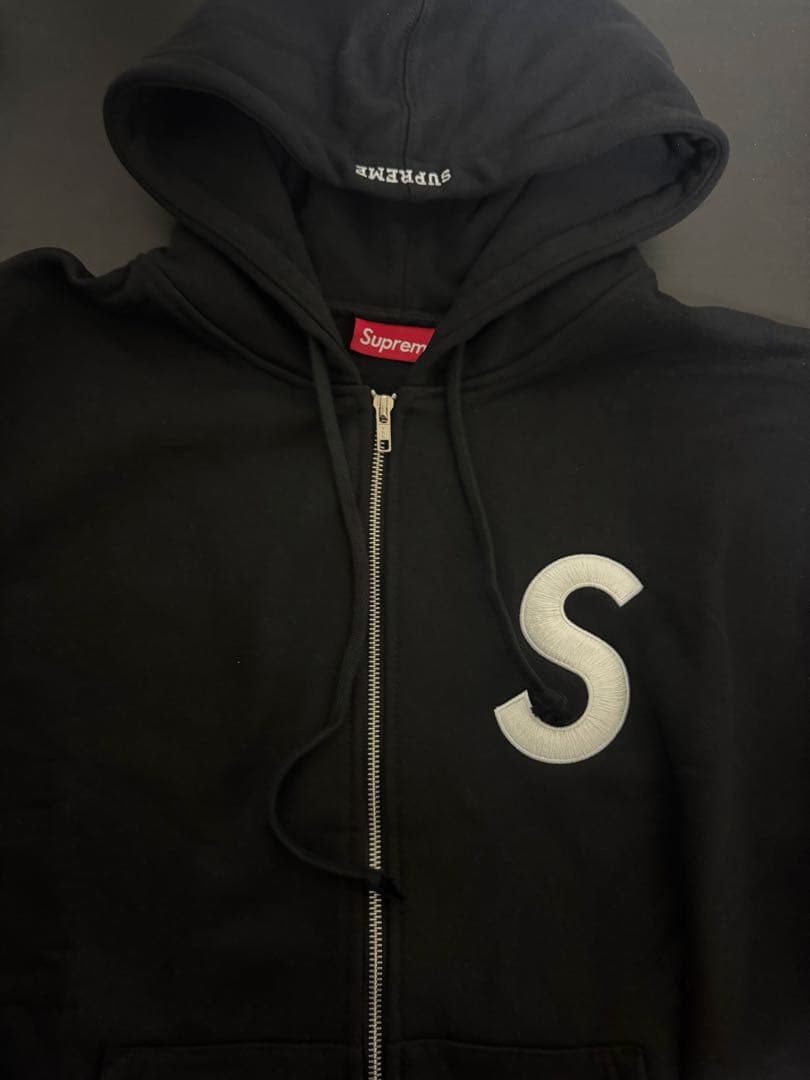 トップス Supreme S Logo Zip Up Hooded 25FW