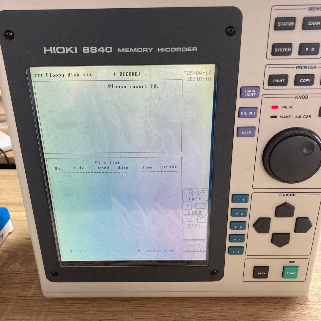 その他 HIOKI 8840 MEMORY HiCORDER