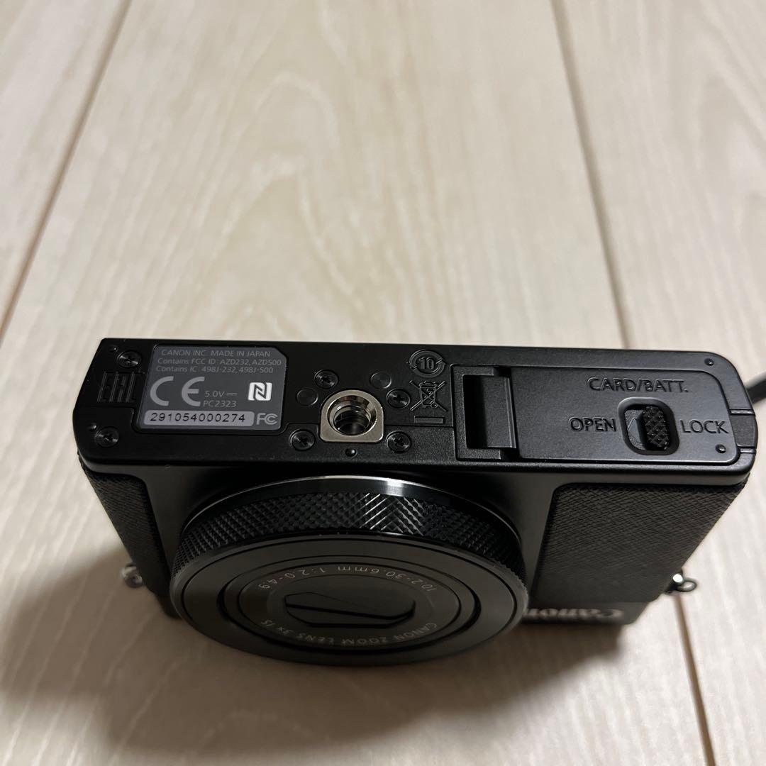 【美品】Canon PowerShot G9 X Mark Ⅱ ブラック