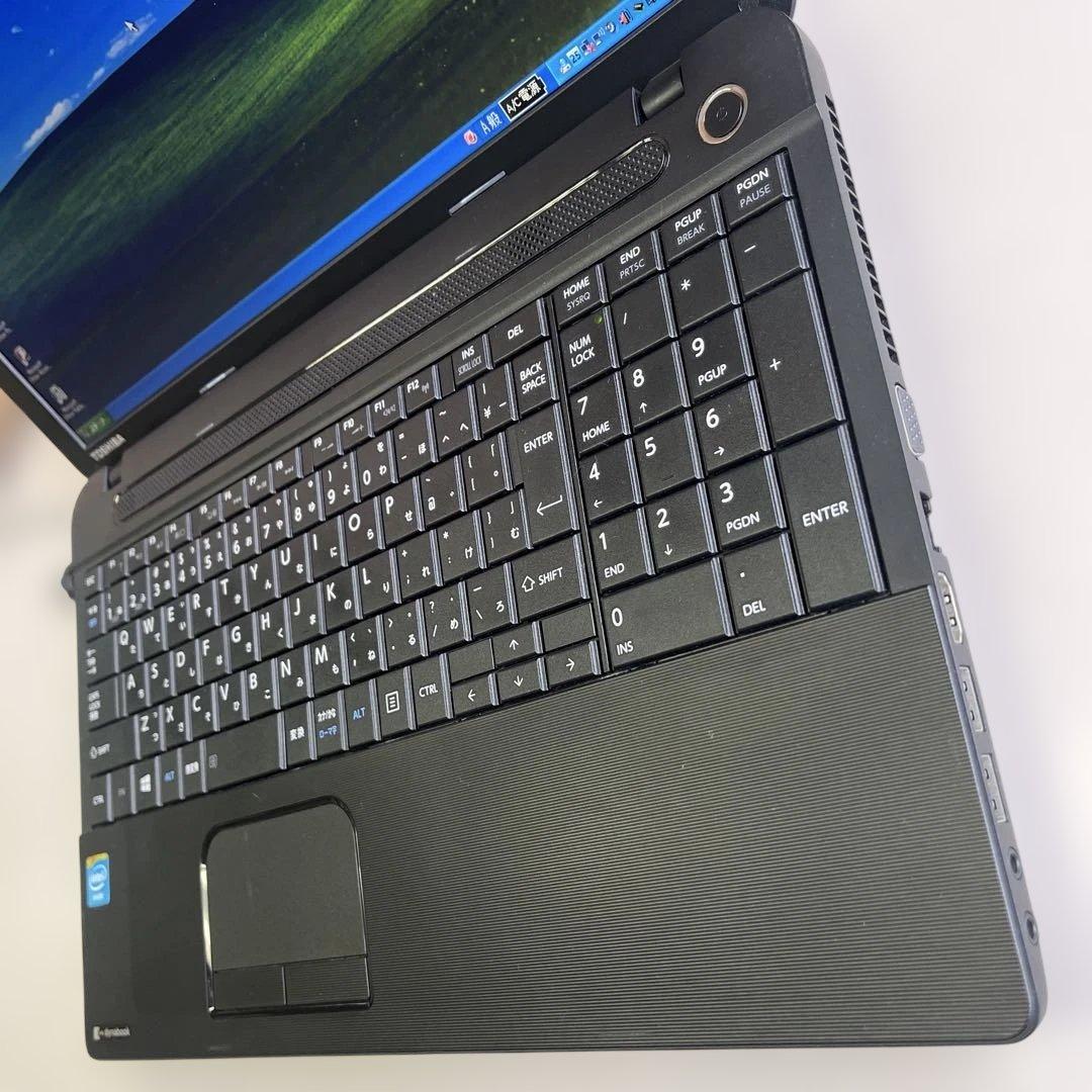 ☆格安美品WindowsXP☆東芝15.6インチ大画面PC☆Office2007