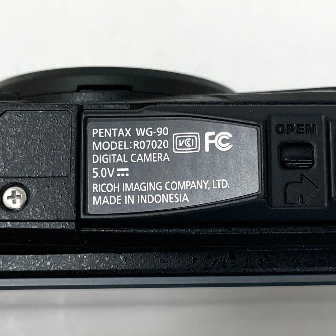 RICOH PENTAX WG-90 デジタルカメラ ブラック 未使用品