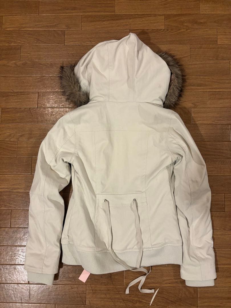 CRYPTIC ファー付きライトグレークロップドジャケット　y2k swag