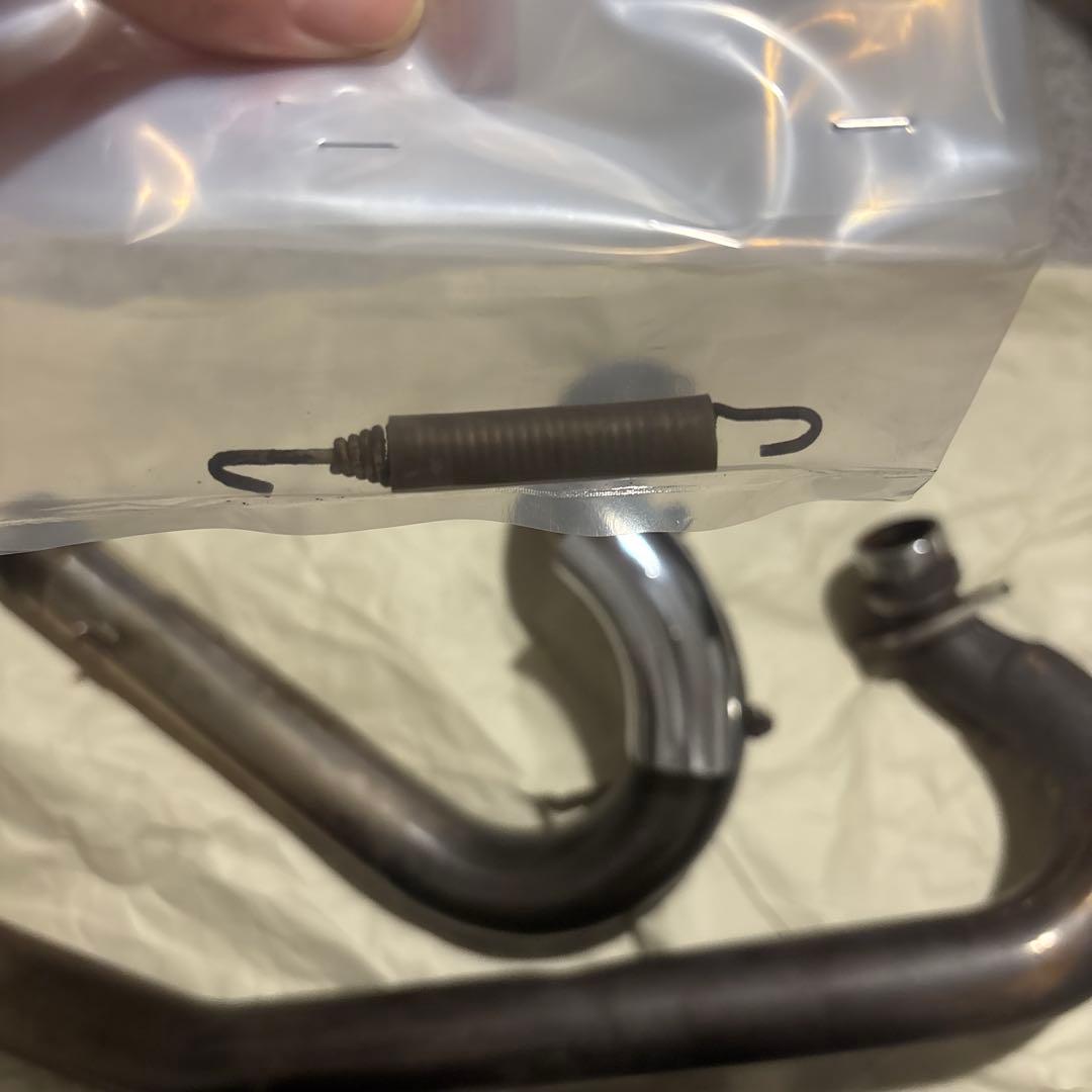 ドラスタ400 2in1スラッシュ　マフラー