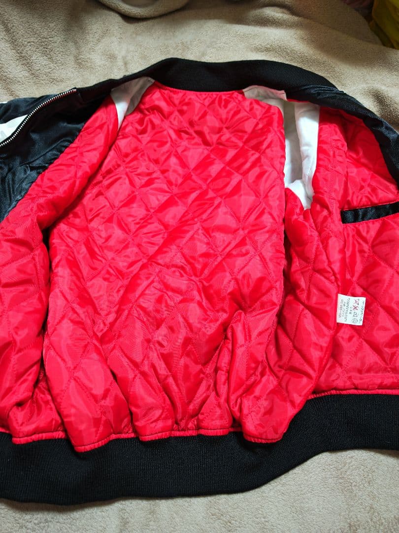 HOSHIHIME 日本限定龍 スカジャン サテン unisex vintage