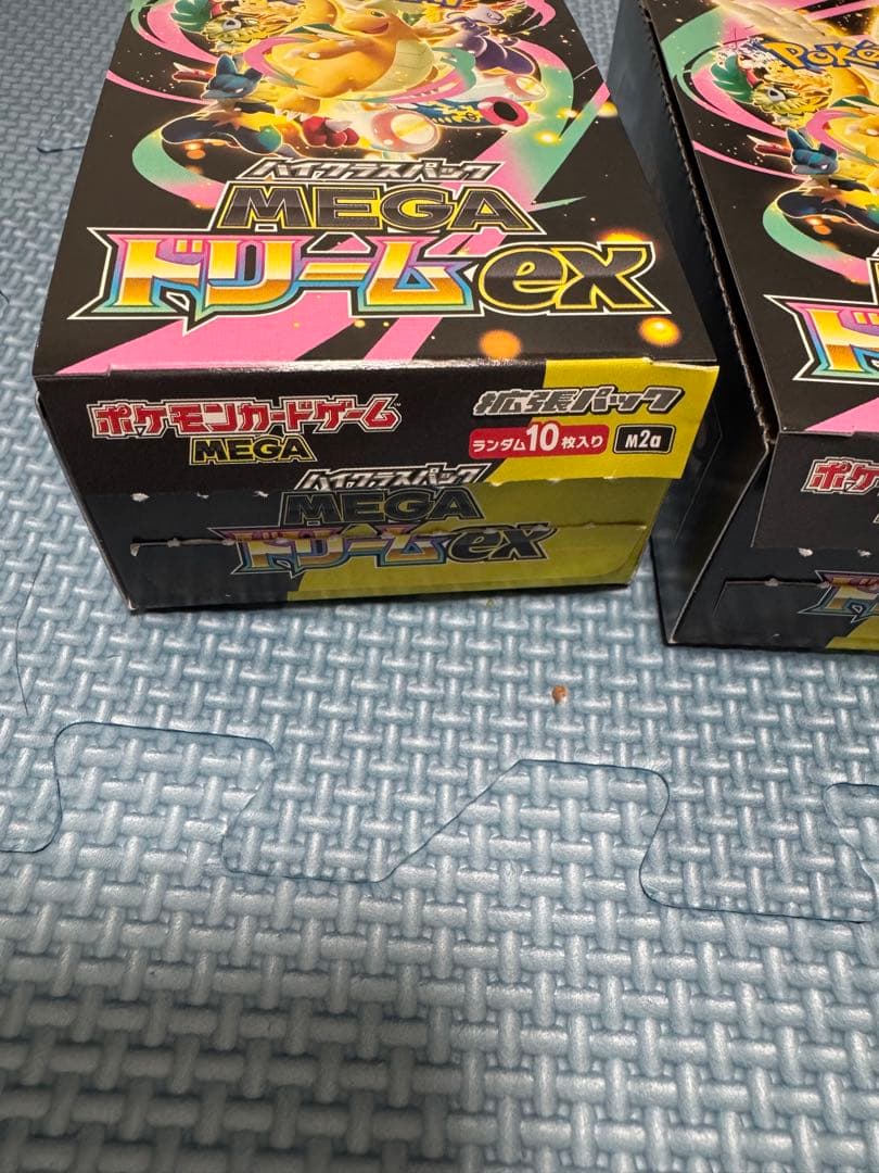 ス*ン様 ポケモンカードゲーム MEGAドリームex 3BOX 新品未開