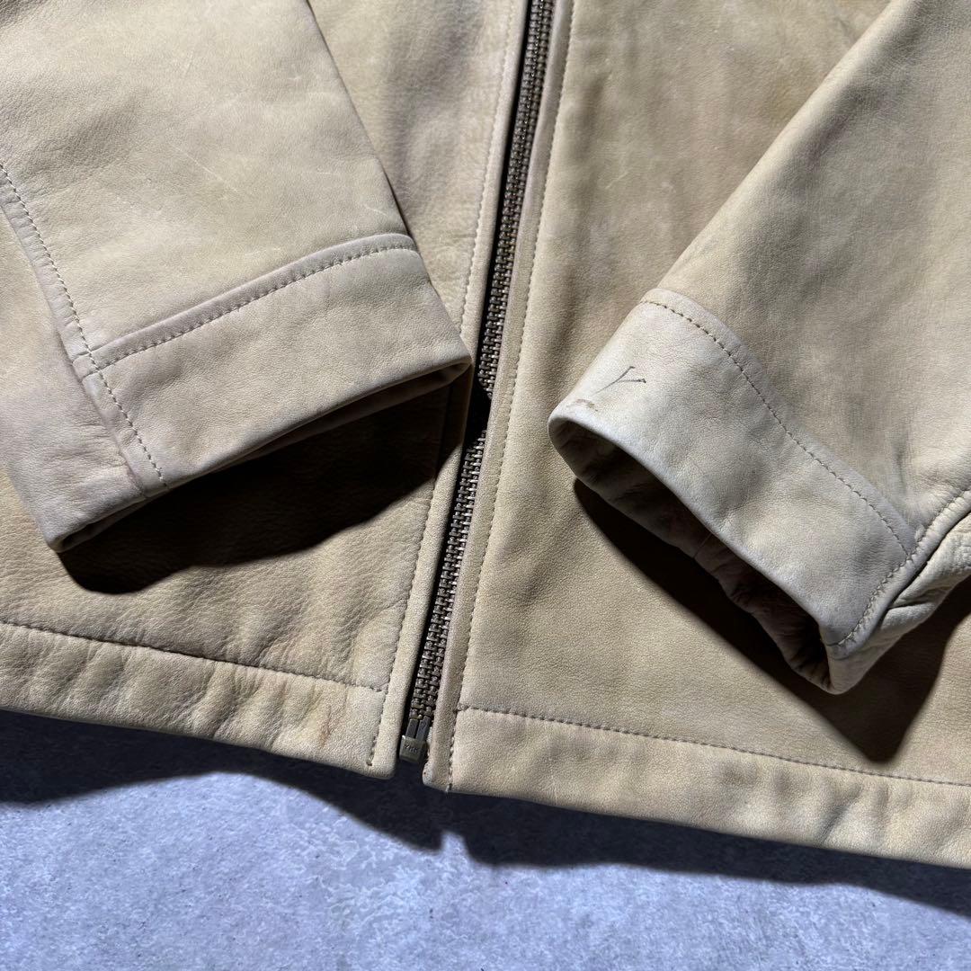 2003 00’s OLD GAP vintage leather jacket
