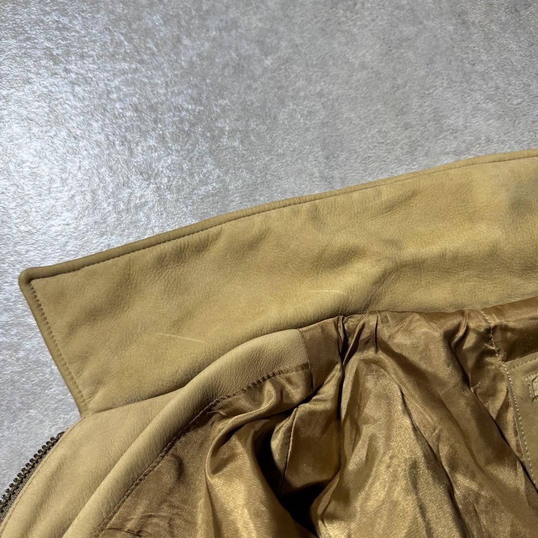 2003 00’s OLD GAP vintage leather jacket