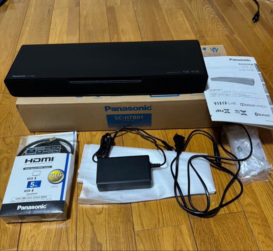 Panasonic SC-HTB01 サウンドバー スピーカー