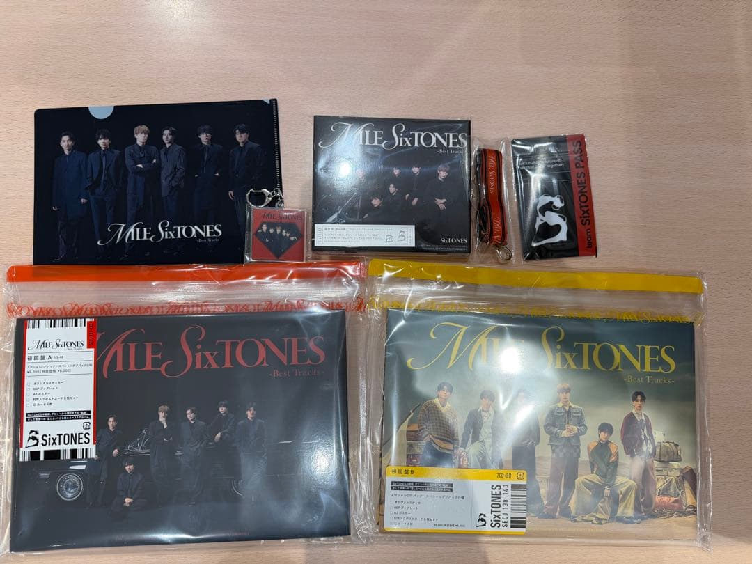 SixTONES BEST ALBUM MILE SixTONES 全形態セット