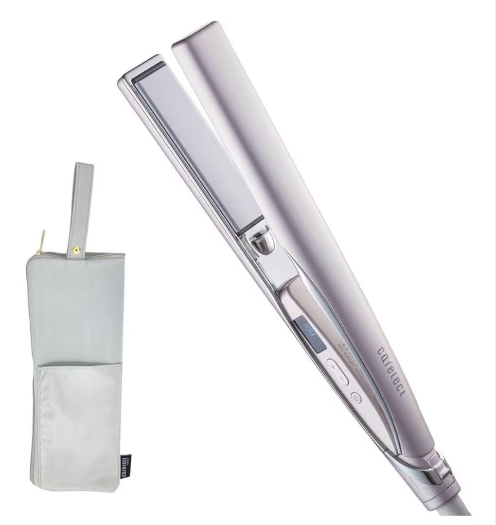 【新品未使用品】carelect ストレートヘアアイロン ローズミスト
