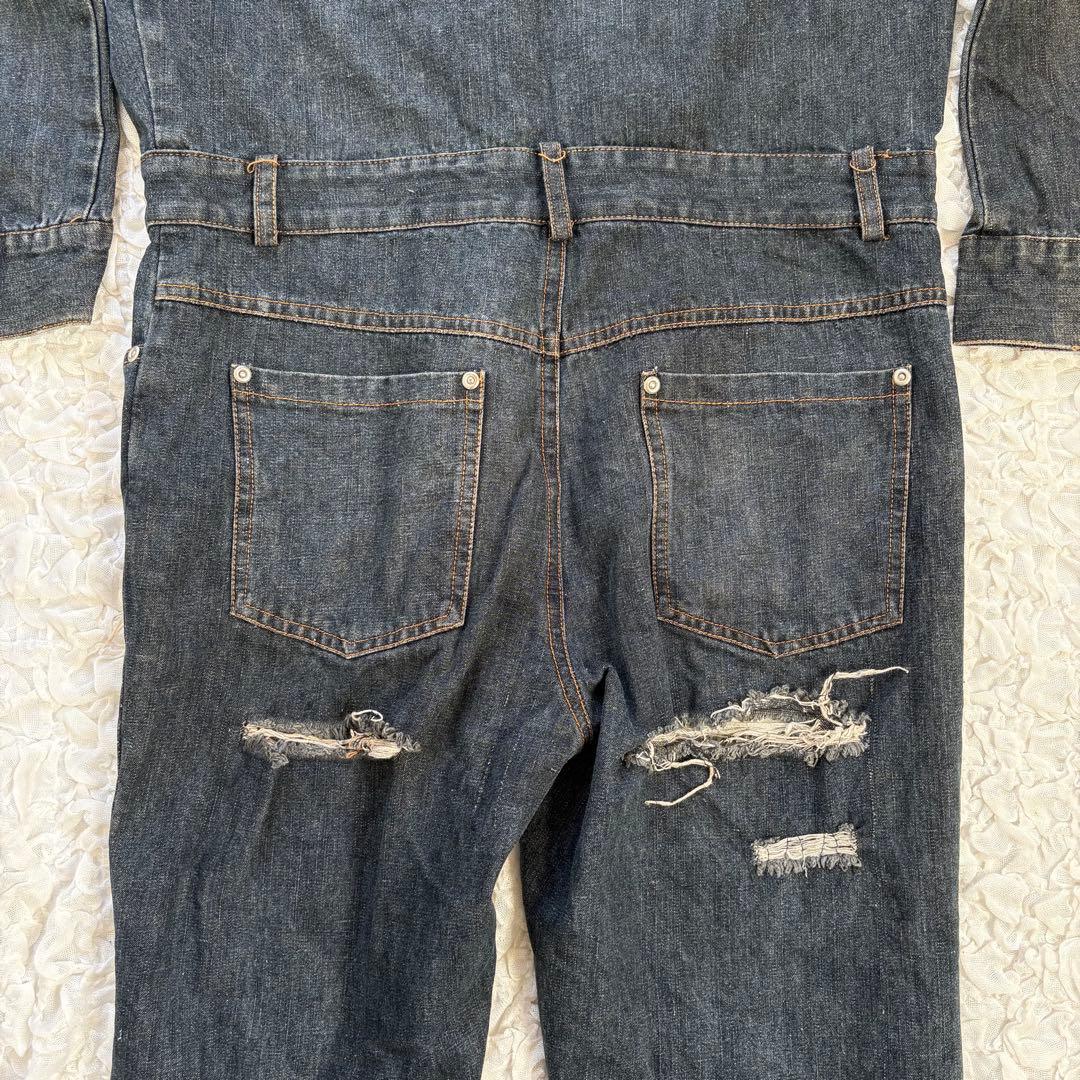 キムタク着空から降る一億の星M&M エムアンドエムデニムオールインワンつなぎ