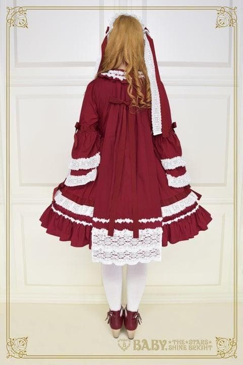 タグ付きローブアラフランセーズワンピ BABY, THE STARS SHINE