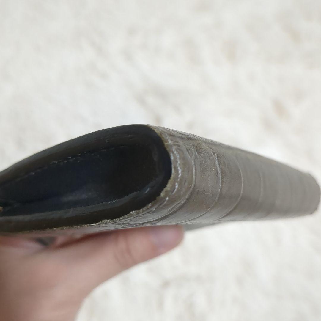 【美品】Felisiケース1074ミニ財布レザークロコダイル型押し小銭入れ