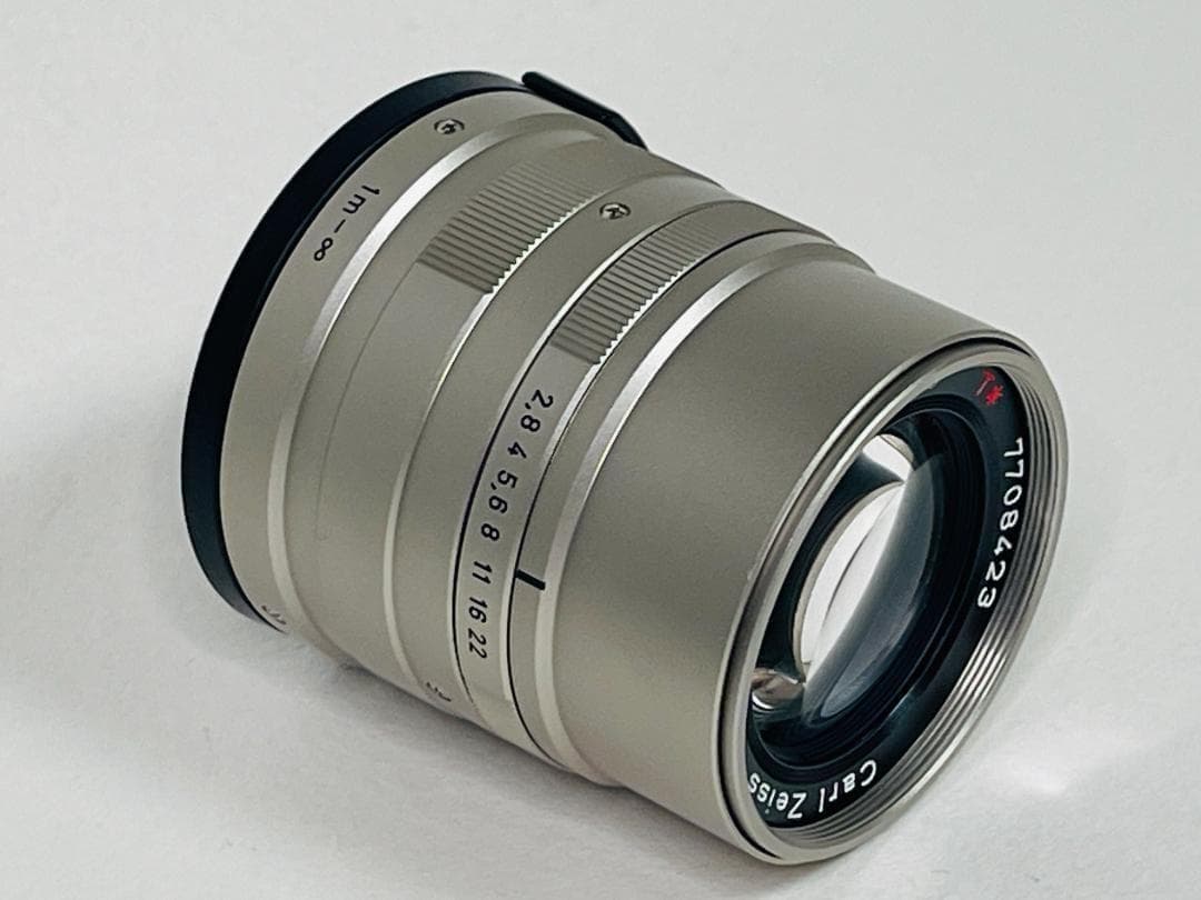 コンタックス CONTAX Sonnar T* 90mm F2.8 クローム b