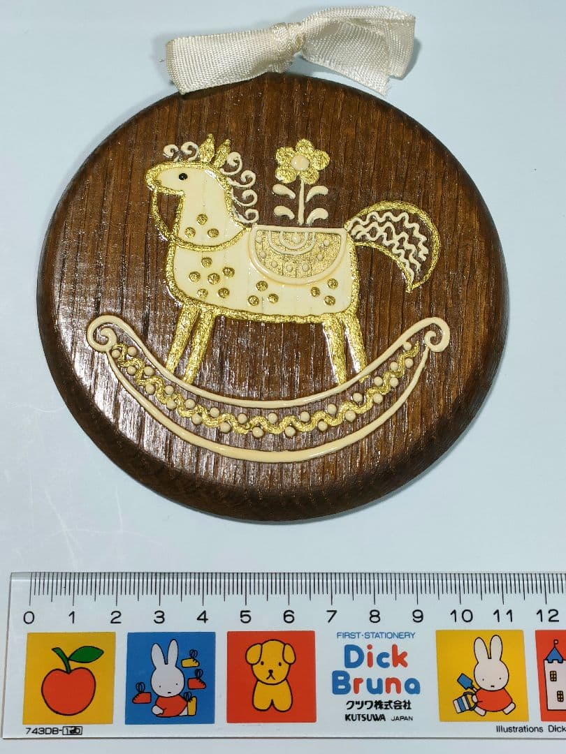 値下げ　ボッセ BOSSE 壁飾り 木馬 GOLD ヴィンテージ アンティーク