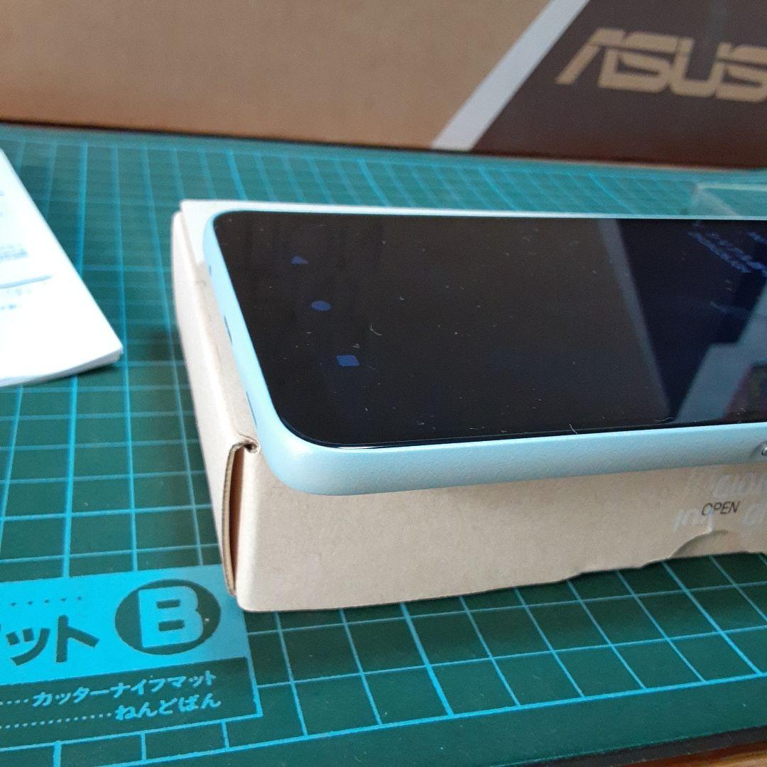 【中古美品】arrowsWe2 128GBライトブルースマートフォン本体　箱