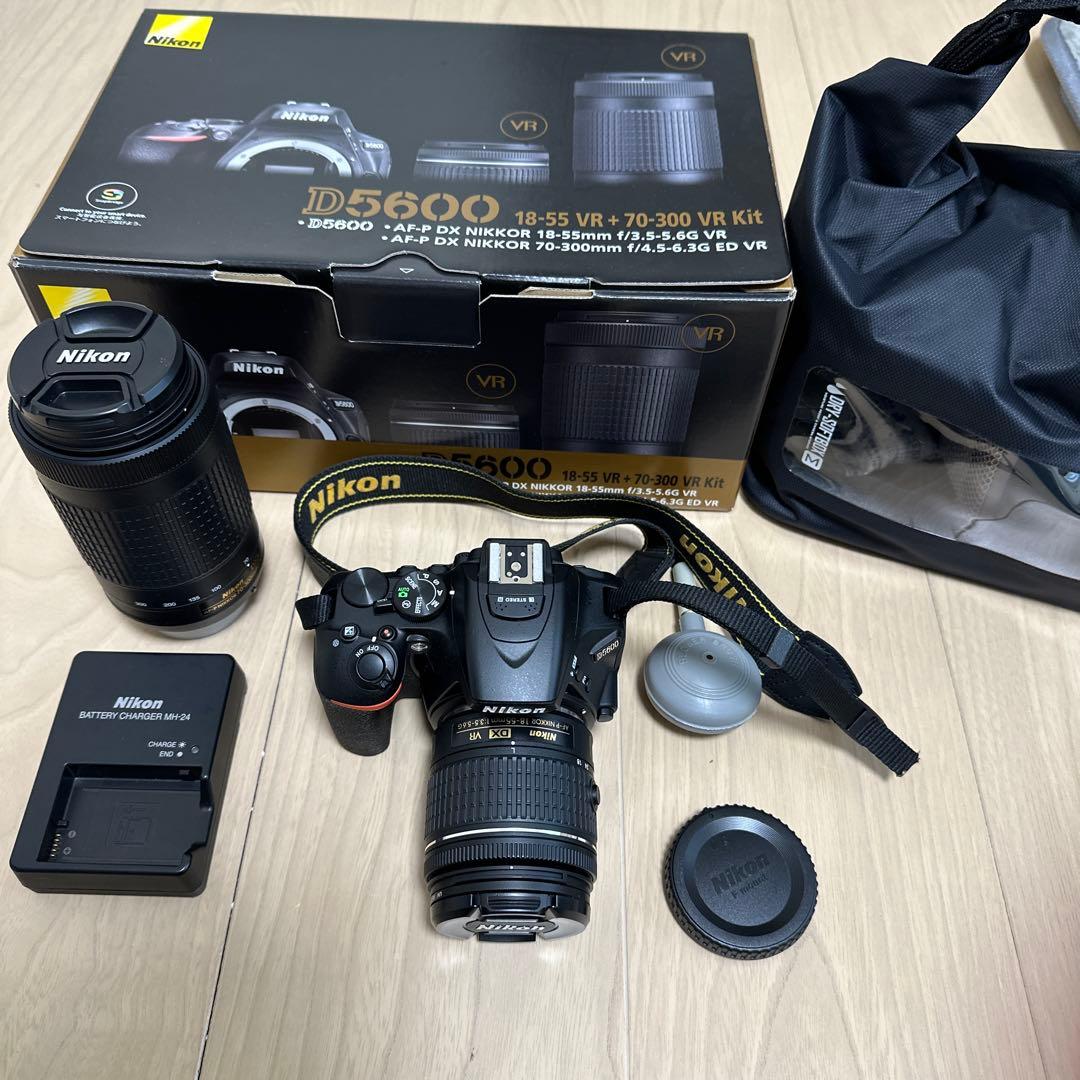 【超美品】Nikon D5600 全セット　箱付き